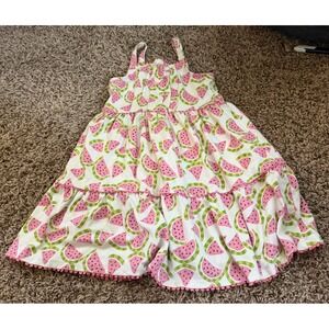 Children's Place Summer Watermelon Print Causal Dress 4t